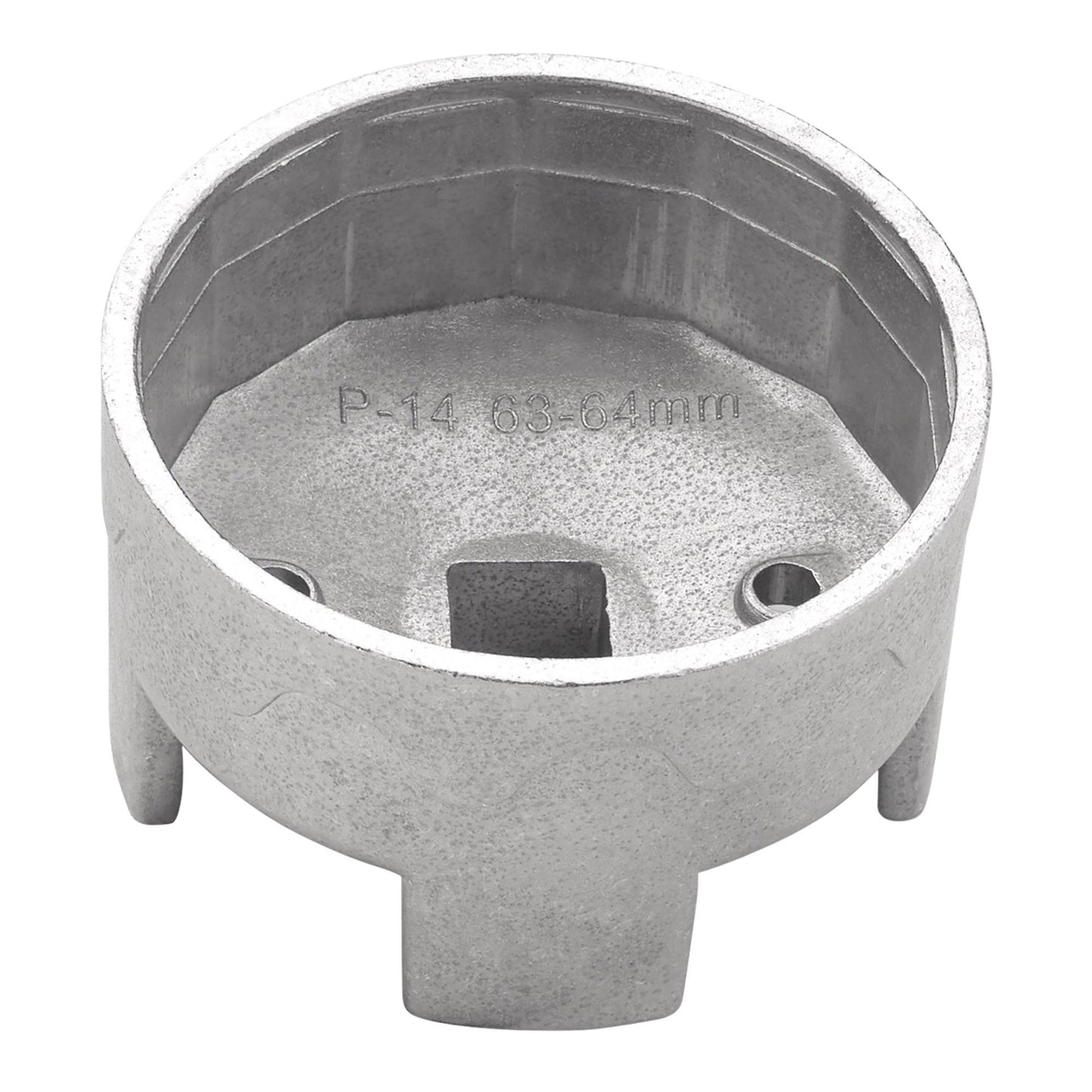 Draper Toyota Oil Filter Wrench 1/2"D 63-64mm 14 Flutes Aluminium Cup 27455