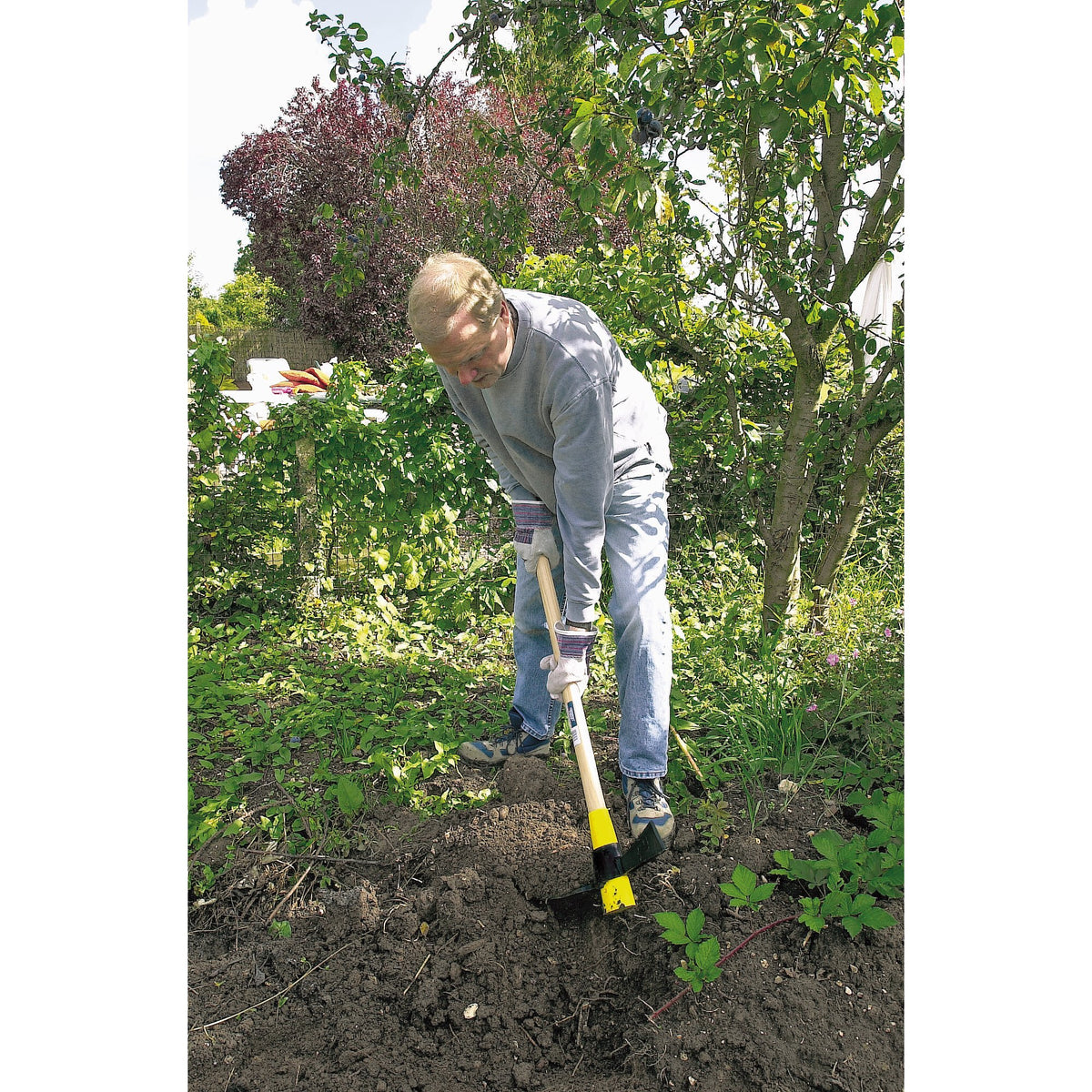 Draper Mattock Head 2.27kg Forged Steel 65mm Chisel Tip & 90mm Wide Blade 27590