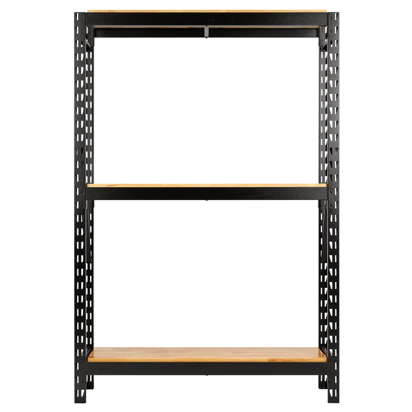 BUNKER 14 Piece Modular 3 Tier Racking with Hardwood Shelving 1500mm 27793