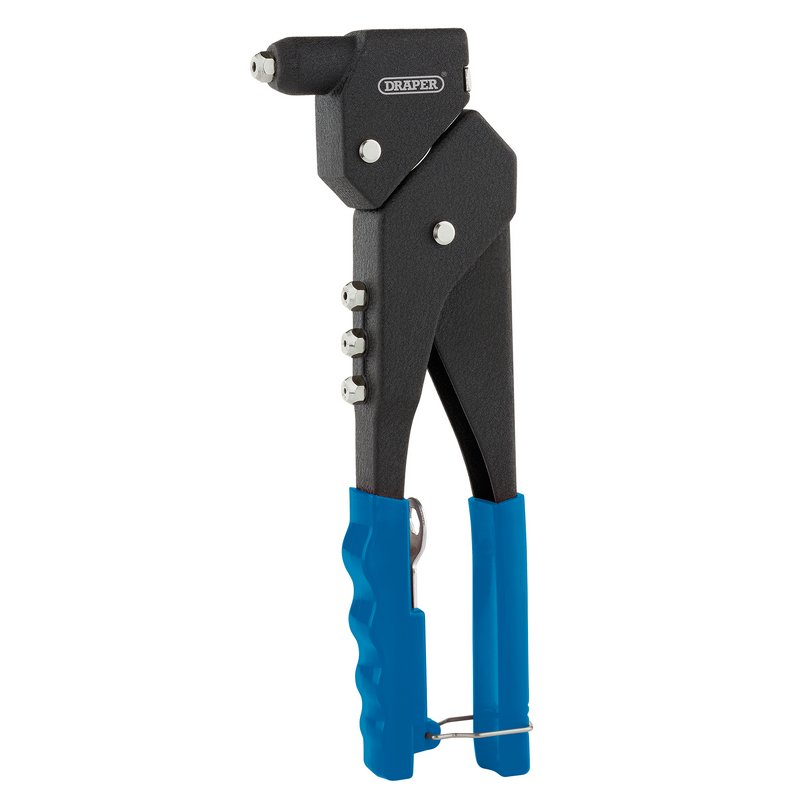 Draper 360 deg Riveter 2.4 3.2, 4.0 and 4.8mm aluminium rivets 27849