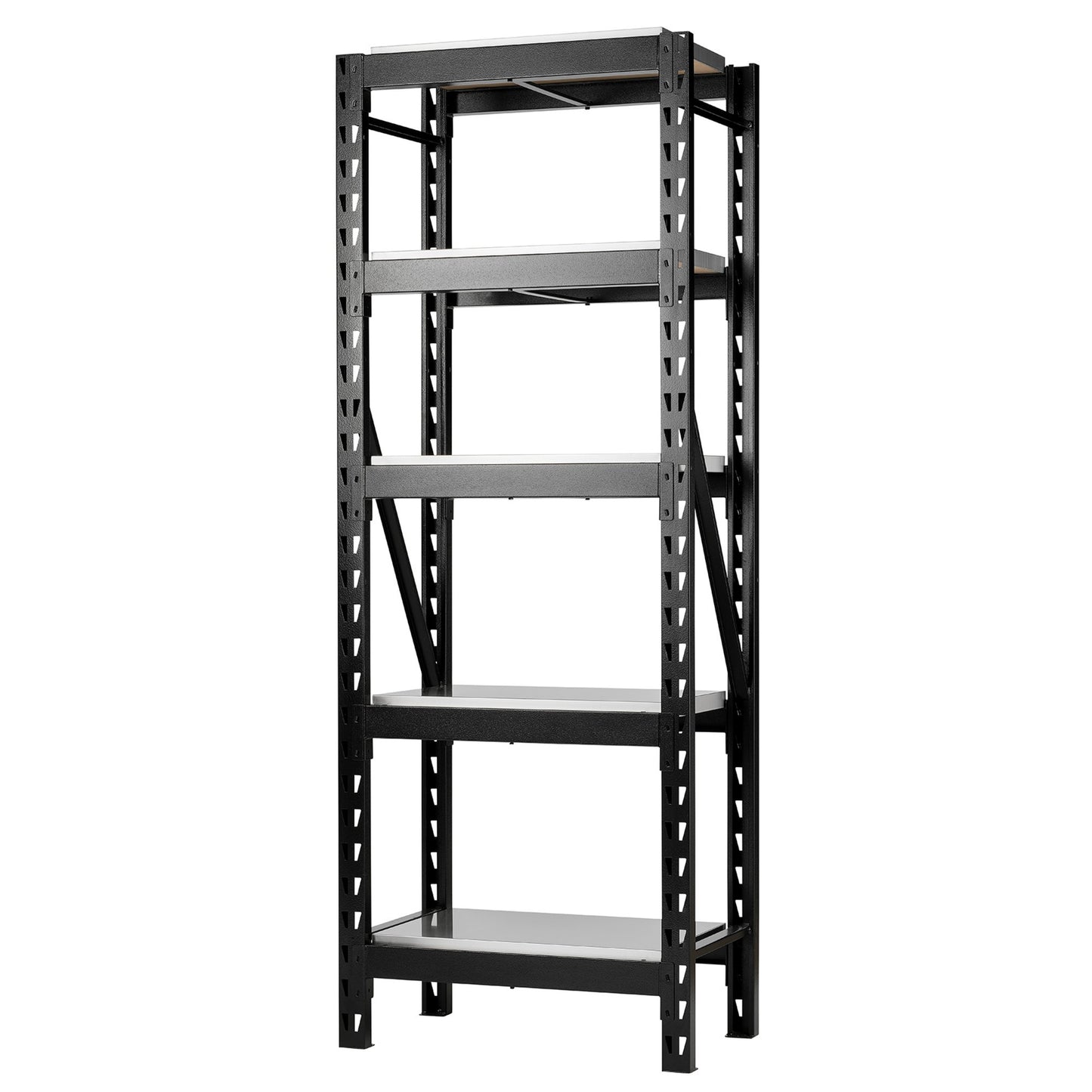 BUNKER 22 Piece Modular 5 Tier Racking with Stainless Steel Shelving 750mm 28000