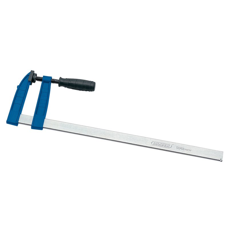 Draper Quick Action Clamp Length 500mm Throat 120mm Cast Iron 28796
