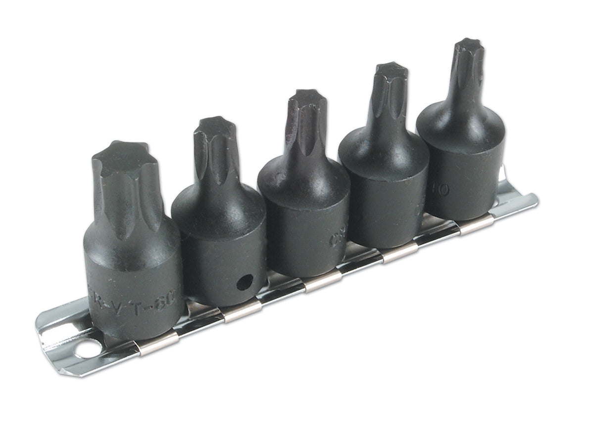 Laser Tools Star Socket Bit Set 3/8"D 5pc 2983