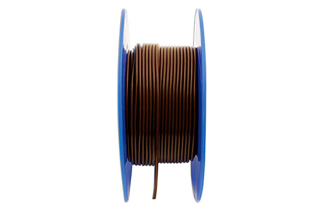 Connect Brown Thin Wall Single Core Cable 28/0.30 50m 30032