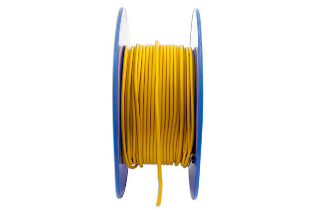 Connect Yellow Thin Wall Single Core Cable 28/0.30 50m 30037