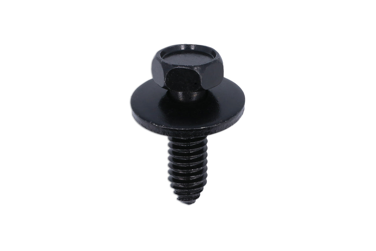 Connect Black Hex-Head Body Screw with Washer for Vauxhall Opel 5pc 30069