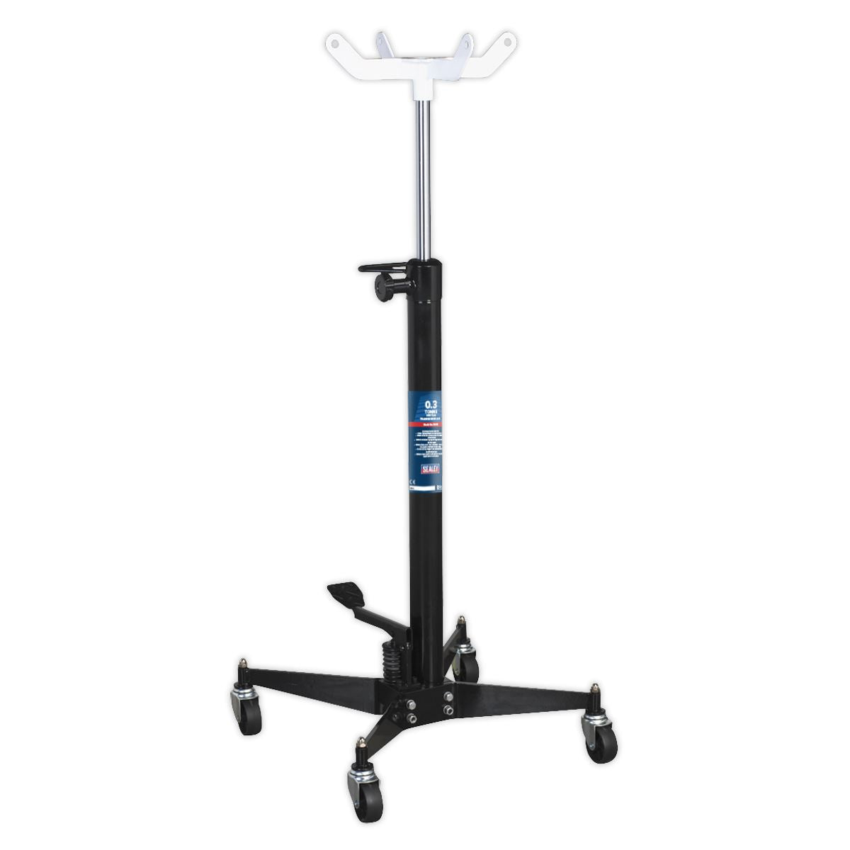 Sealey Transmission Jack 300kg Vertical Quick Lift 300TRQ