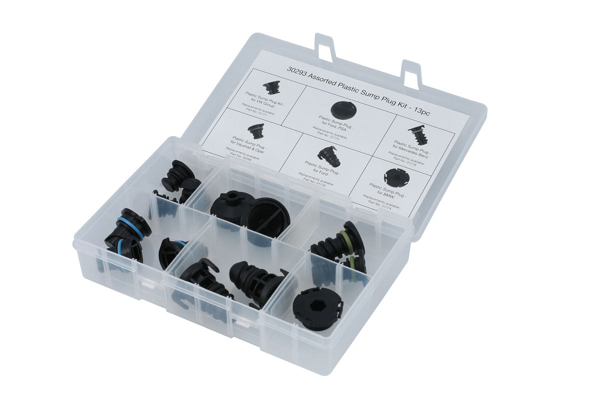 Connect Assorted Plastic Sump Plug Kit 13pc European Vehicles 30293