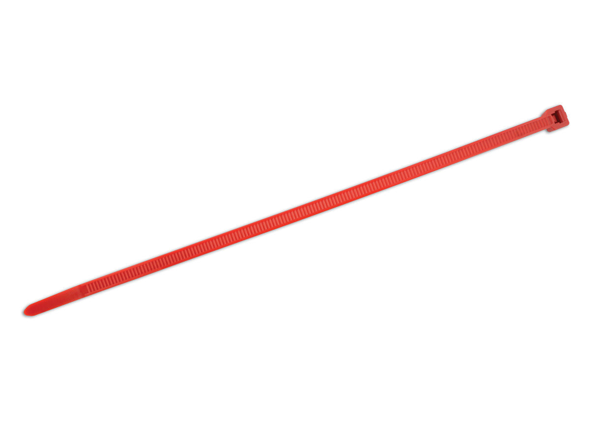 Connect Hellermann Red Cable Tie 200mm x 4.6mm 100pc 30295