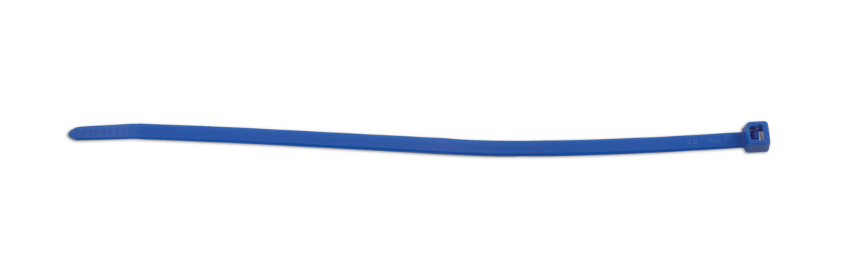 Connect Hellermann Blue Cable Tie 200mm x 4.6mm 100pc 30296