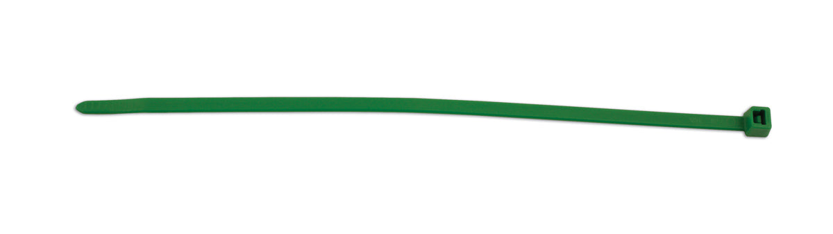 Connect Hellermann Green Cable Tie 200mm x 4.6mm 100pc 30298