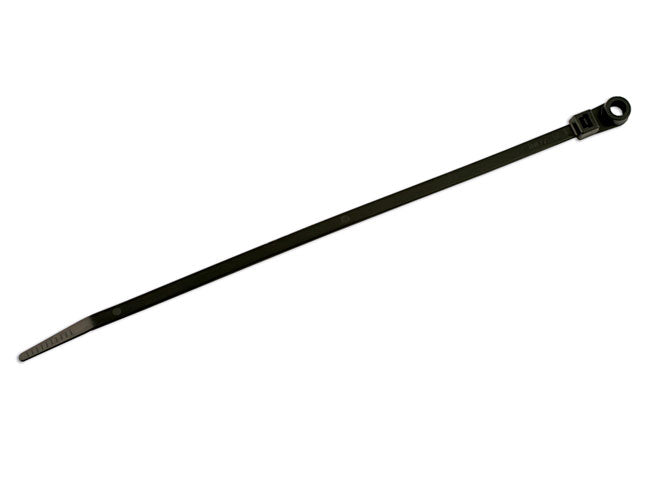 Connect Mounting Head Black Cable Tie 400mm x 7.6mm 100pc 30304