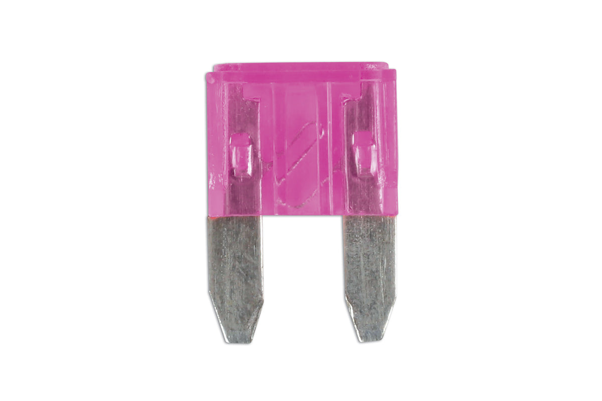 Connect Mini Blade Fuses 3A, Violet 25pc 30424