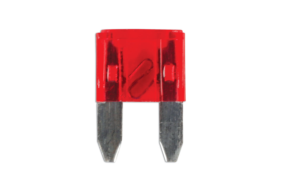 Connect Mini Blade Fuses 10A, Red 25pc 30428