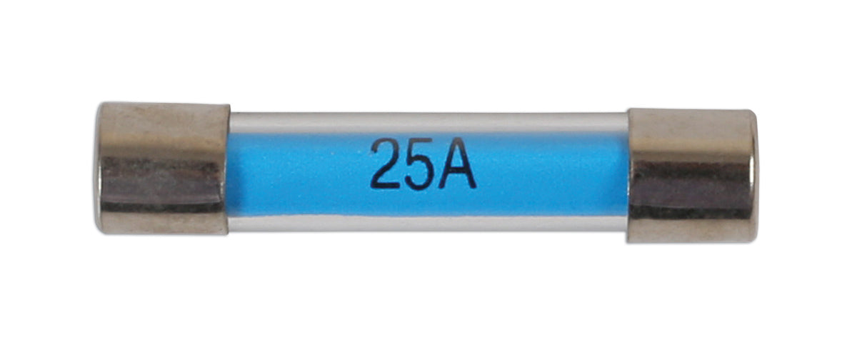 Connect Glass Auto Fuses 25A 100pc 30499