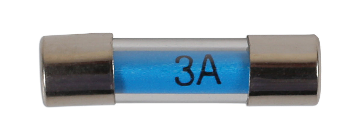 Connect Mini Glass Radio Fuses 3A, 100pc 30504