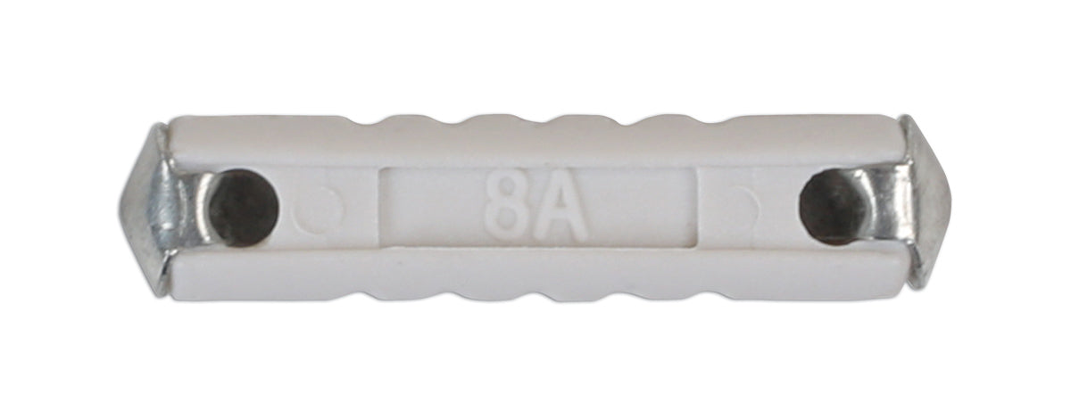 Connect Continental Auto Fuses 8A, White 100pc 30507