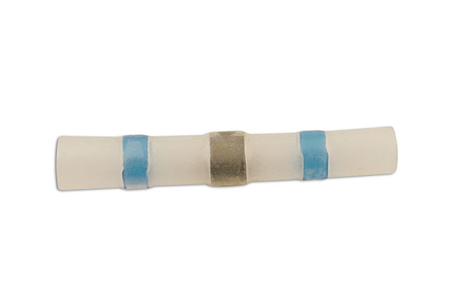 Connect Blue Solder Type Heat Shrink Butt Connector 25pc 30694