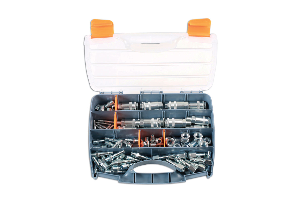 Connect Air Coupling Kit 110pc For Hose And Air Tools 30949