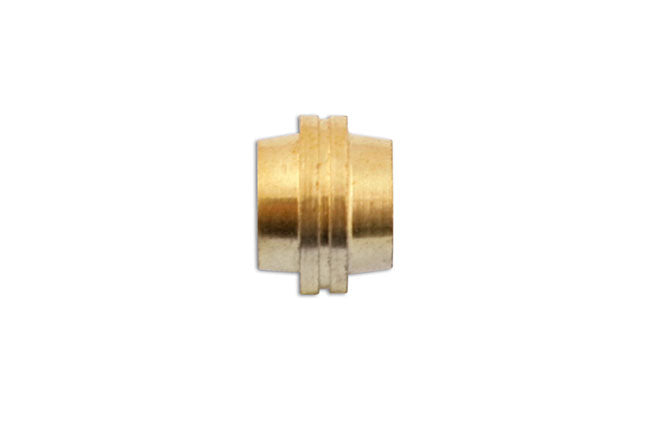 Connect Brass Olive Stepped 5mm 100pc 31141