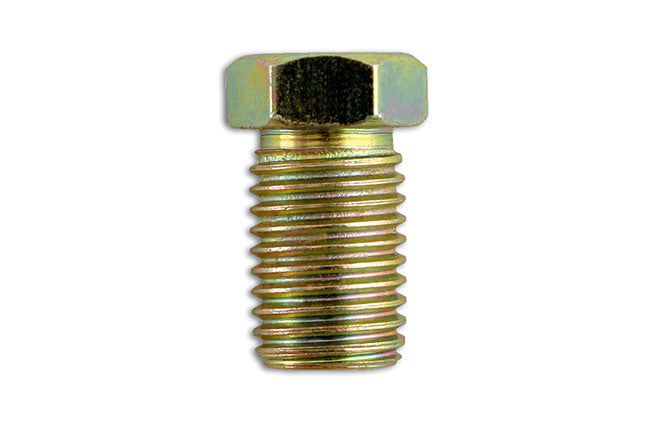 Connect Full Thread Male Brake Nut 10 x 1.25mm 50pc 31193