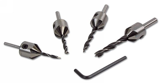 Laser Tools 3122 Drill & Countersink Set