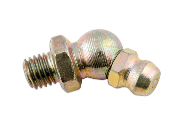 Connect 45� Angle Grease Nipple 1/4" UNF 50pc 31235