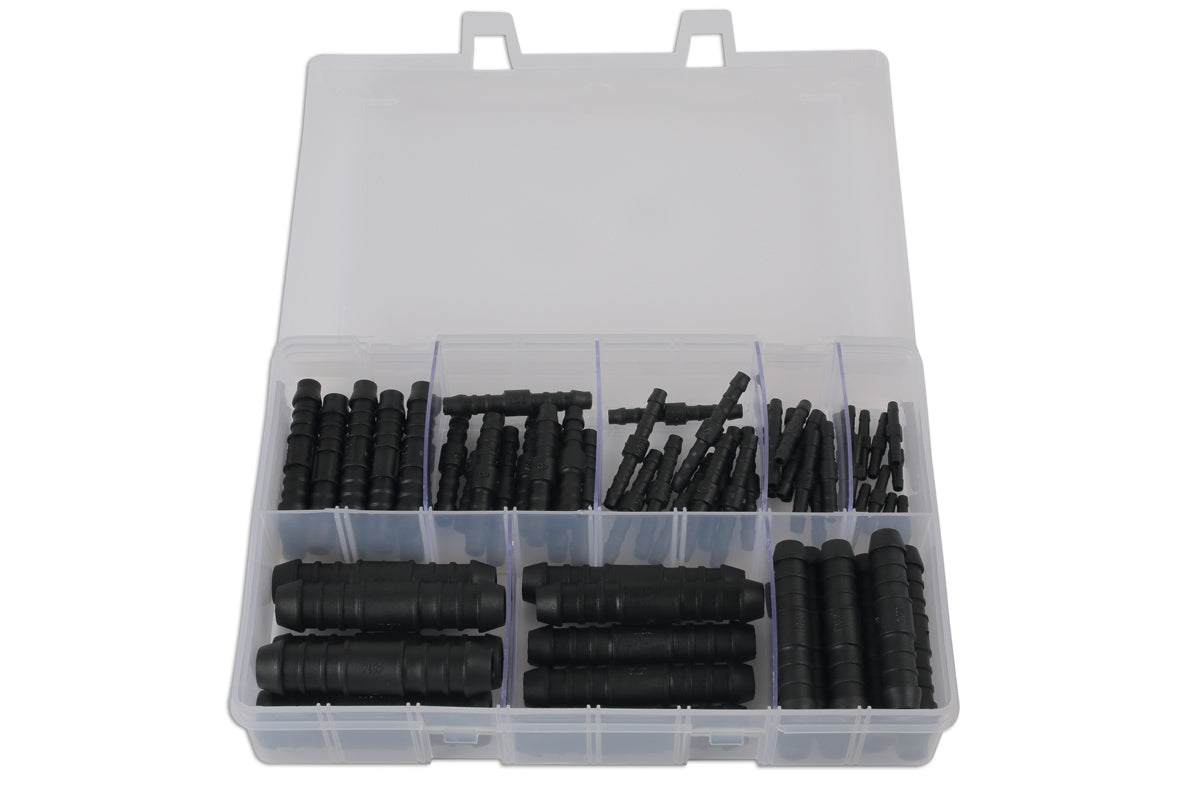 Connect Assorted Straight Plastic Pipe Joiners 70pc 31895