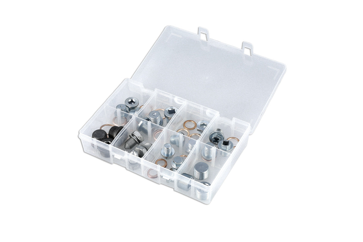 Connect Sump Plug Assortment Euro 24 plugs plus washers to suit 32754