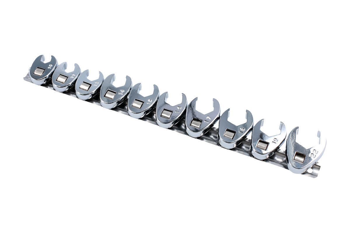 Laser Tools Crows Foot Wrench Set 3/8"D 10pc 3282