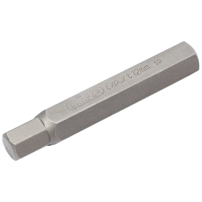 Draper 12mm x 75mm Hexagonal 10mm Insert Bit for Mechanic's Bit Sets 33338