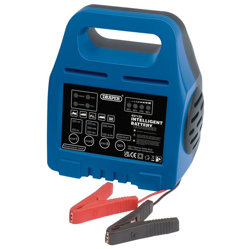 ****Draper 6/12V Intelligent Battery Charger 33861