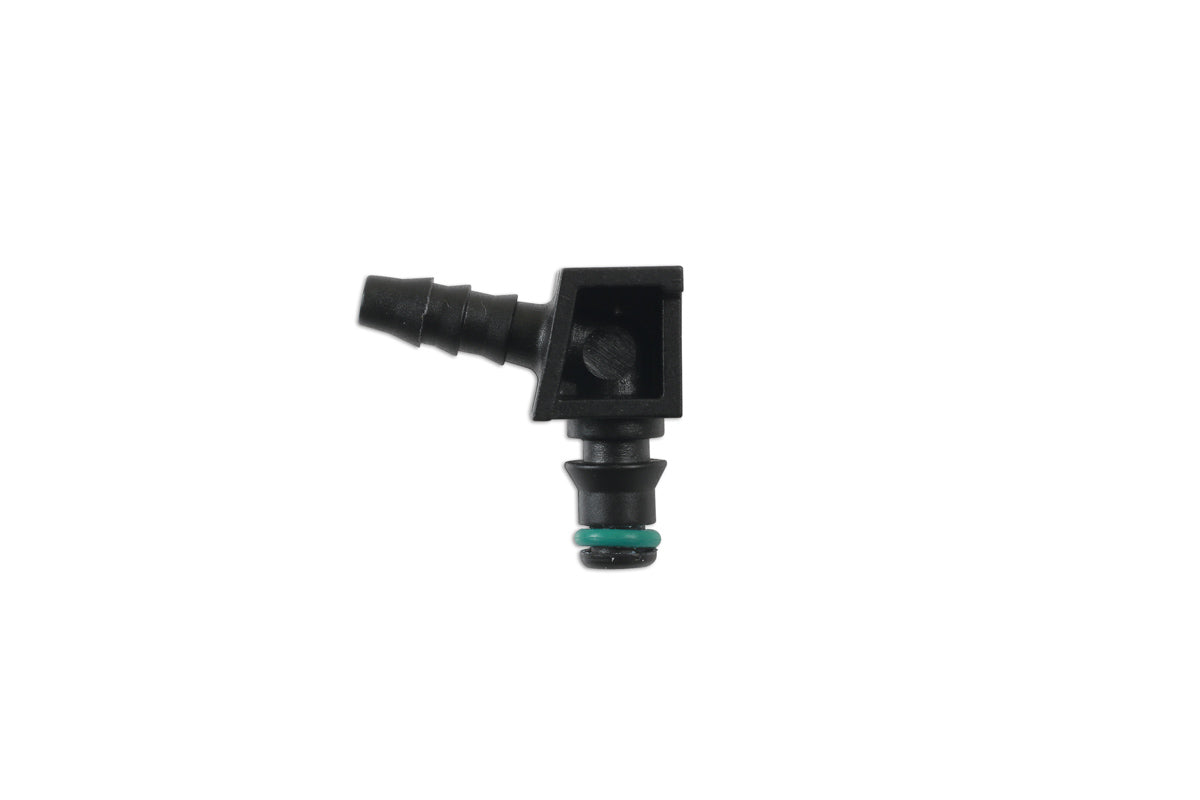 Connect Fuel Line Leak off Angled Quick Connector 4mm x 6mm 5pc 34023