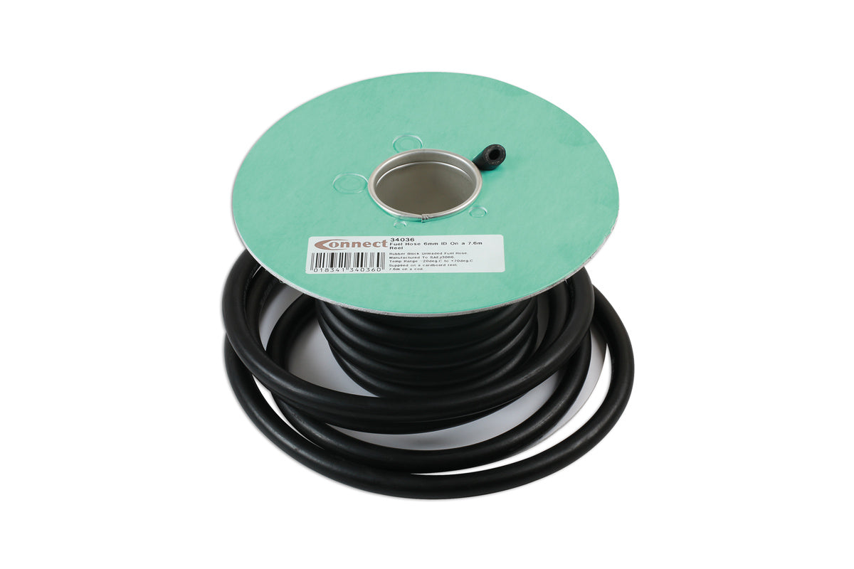 Connect Fuel Hose 6mm ID On a 7.6m Reel 34036
