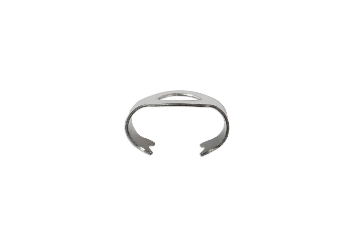 Connect Brake Hose Clips Silver 24.9mm x 18.7mm 10pc 34110