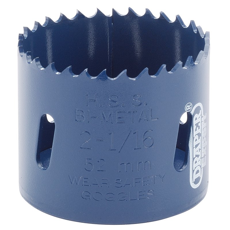 Draper 52mm HSS Bi-metal Holesaw Blade High Speed Variable Pitch 34761