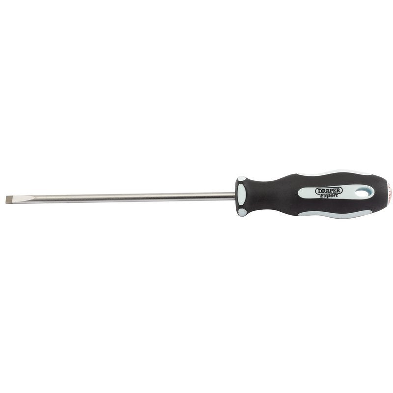 Draper Plain Slot Soft Grip Parallel Tip Screwdriver 5.5 x 150mm 34974