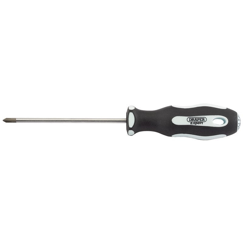 Draper Cross Slot Soft Grip Screwdriver No 0 x 75mm 34982