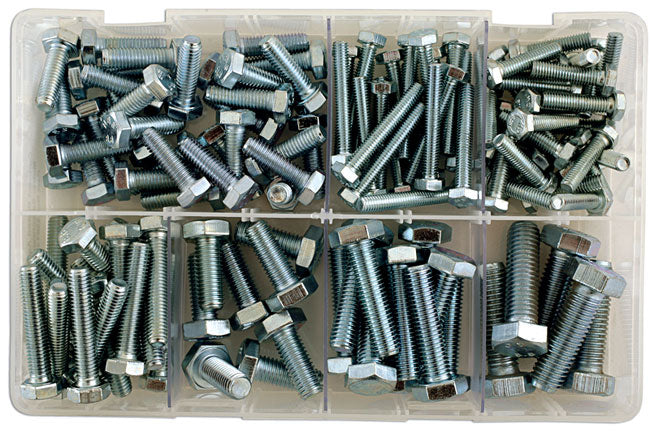 Connect Assorted Metric Bolts M6 to M12 Box 150pc 35014