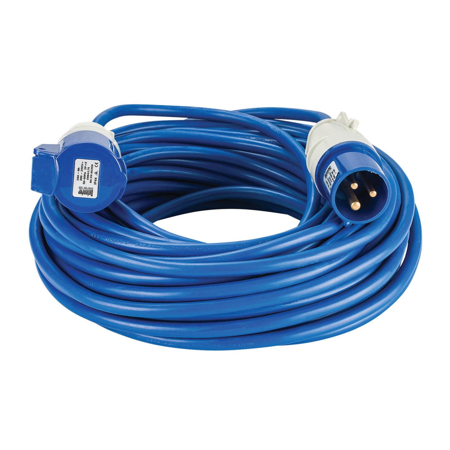 Defender E85234 230V Arctic Extension Lead Blue 2.5mm²,16A, 25m
