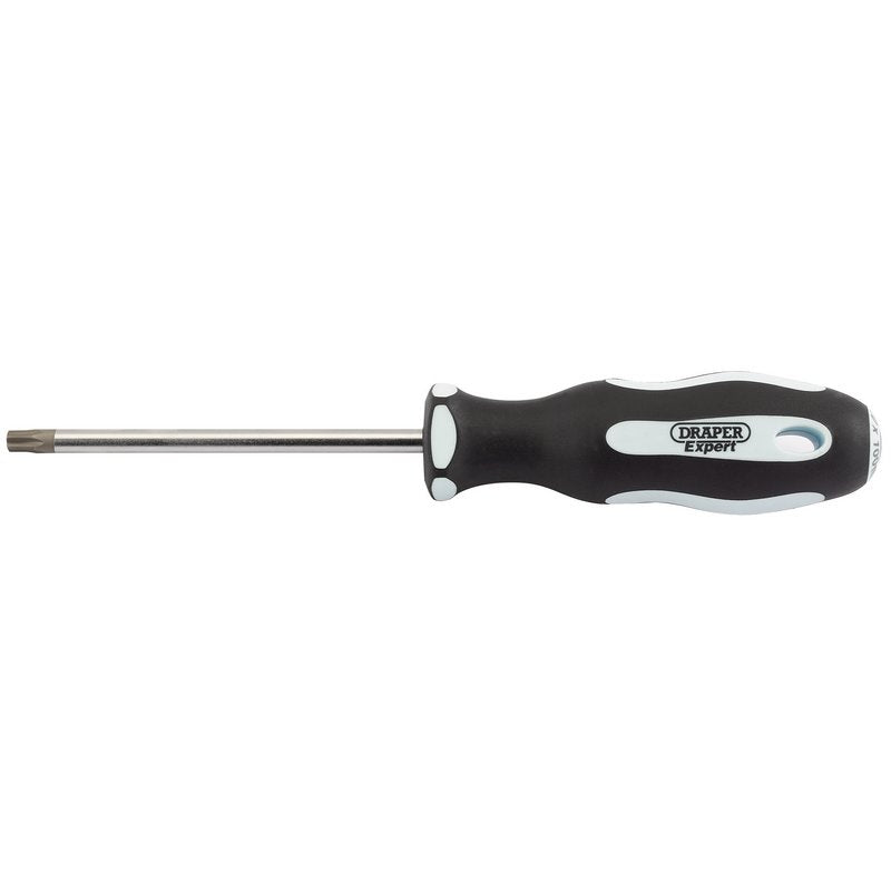Draper Torx Star Security Soft Grip Screwdriver T30T x 100mm 35148