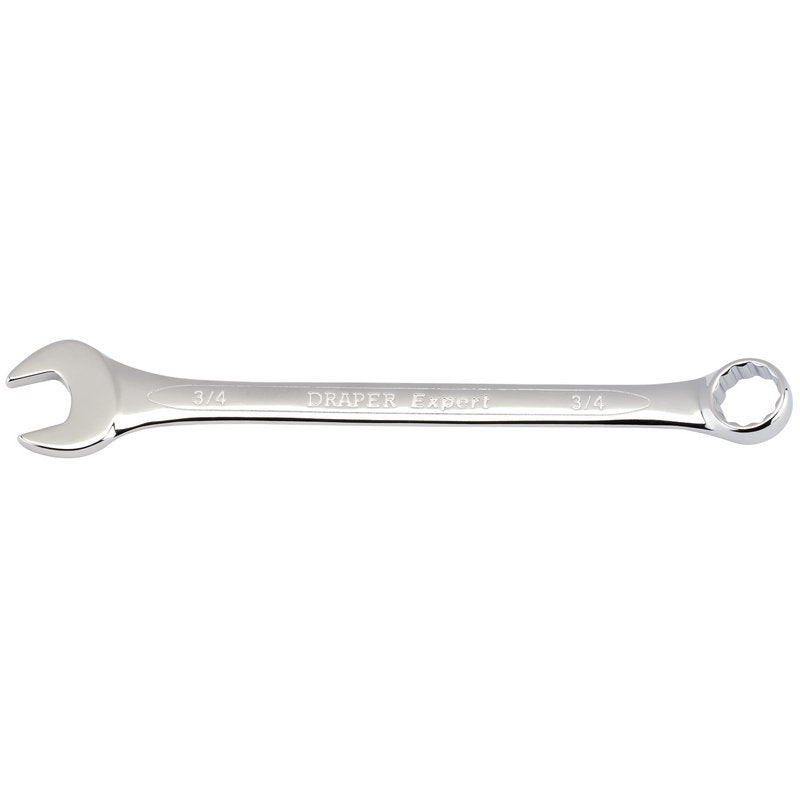 Draper Imperial Combination Spanners 3/4" Chrome Plated Offset Jaw 15° 35344