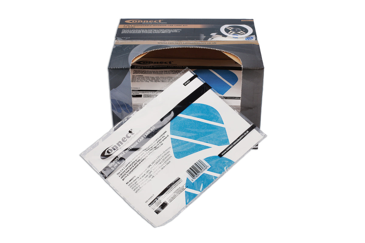 Connect 5 in 1 Disposable Interior Car Care Kit 35363