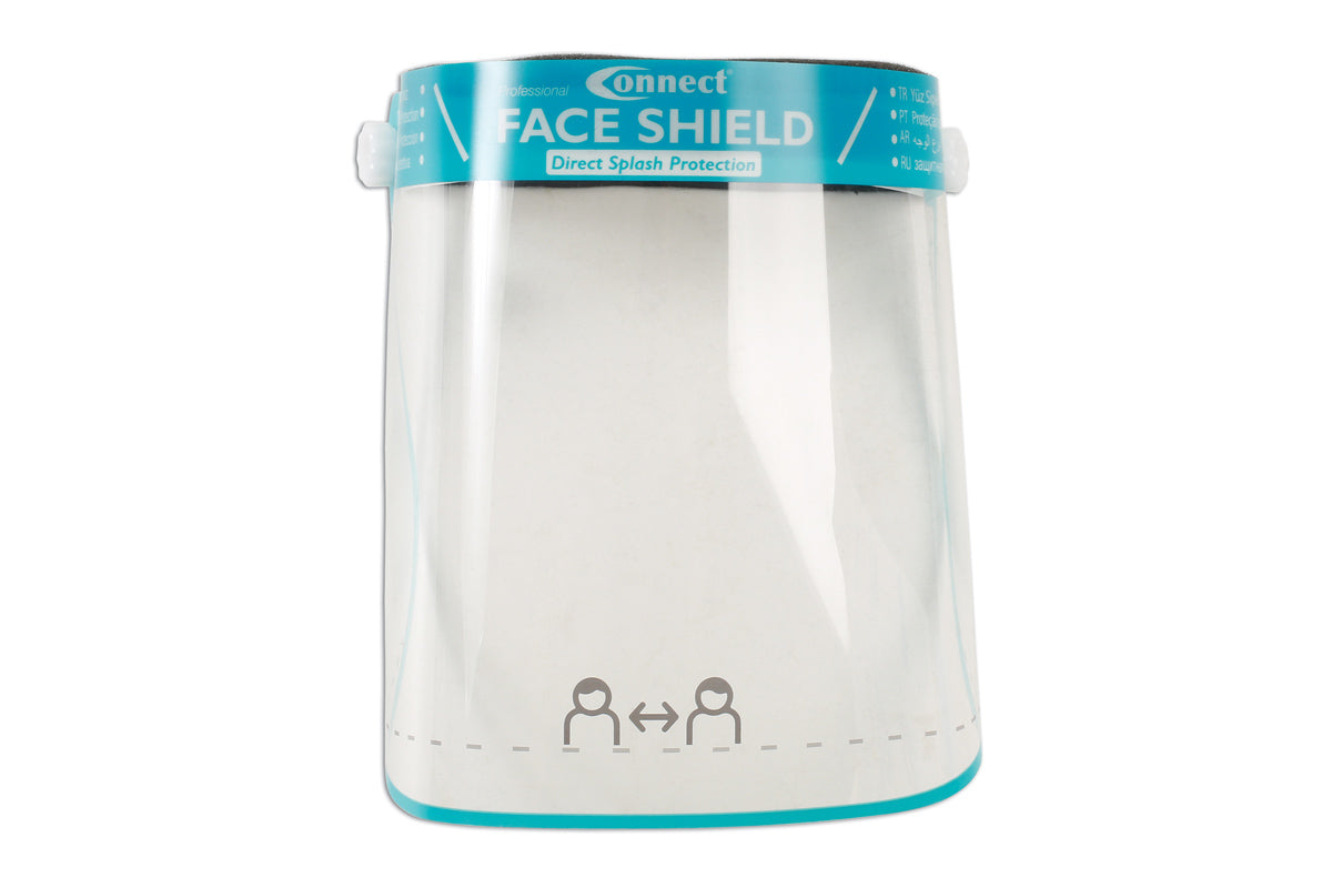 Connect Professional Face Shield Direct Splash Protection 1pc 35369