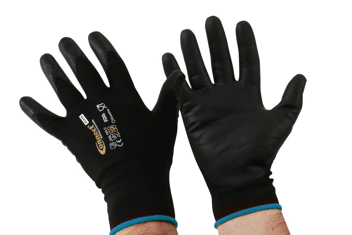 Connect Mechanics Cut Resistant Gloves - XL 3 Pairs 35376