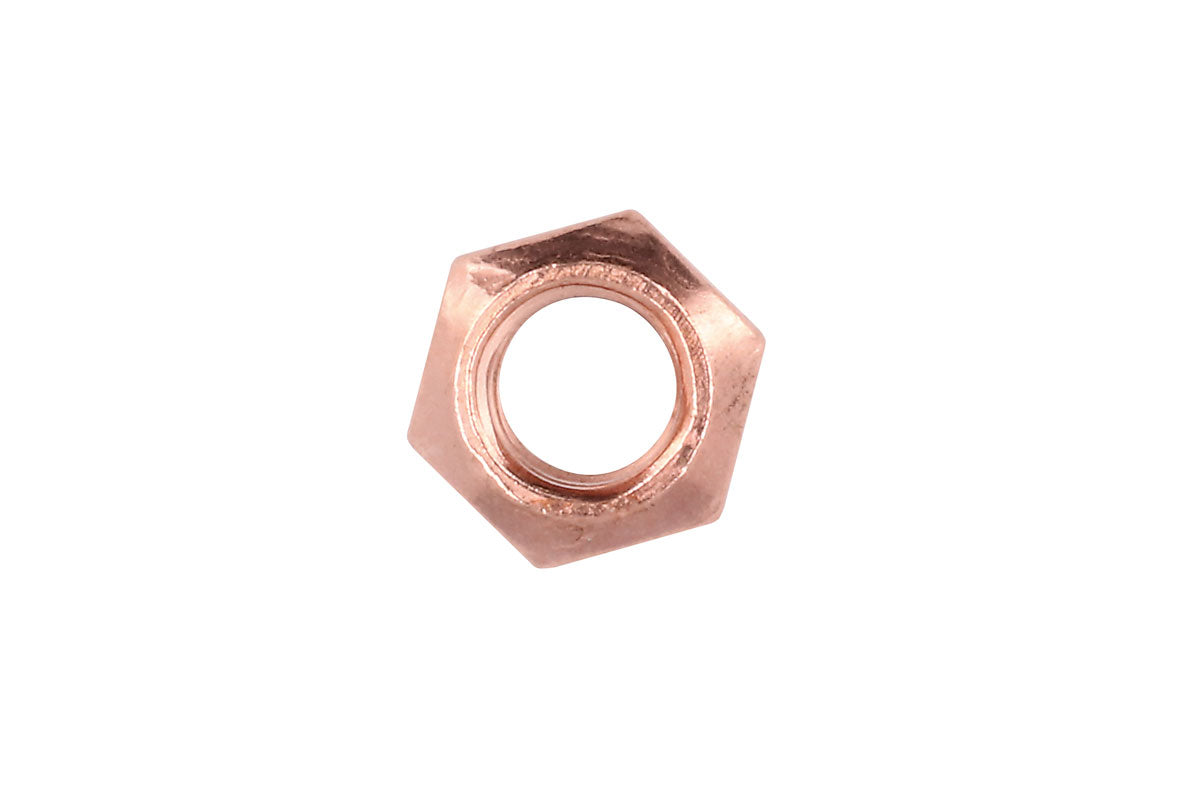 Connect Copper Flashed Nut M8 x 1.25 x 13mm Hex 10pc 35412