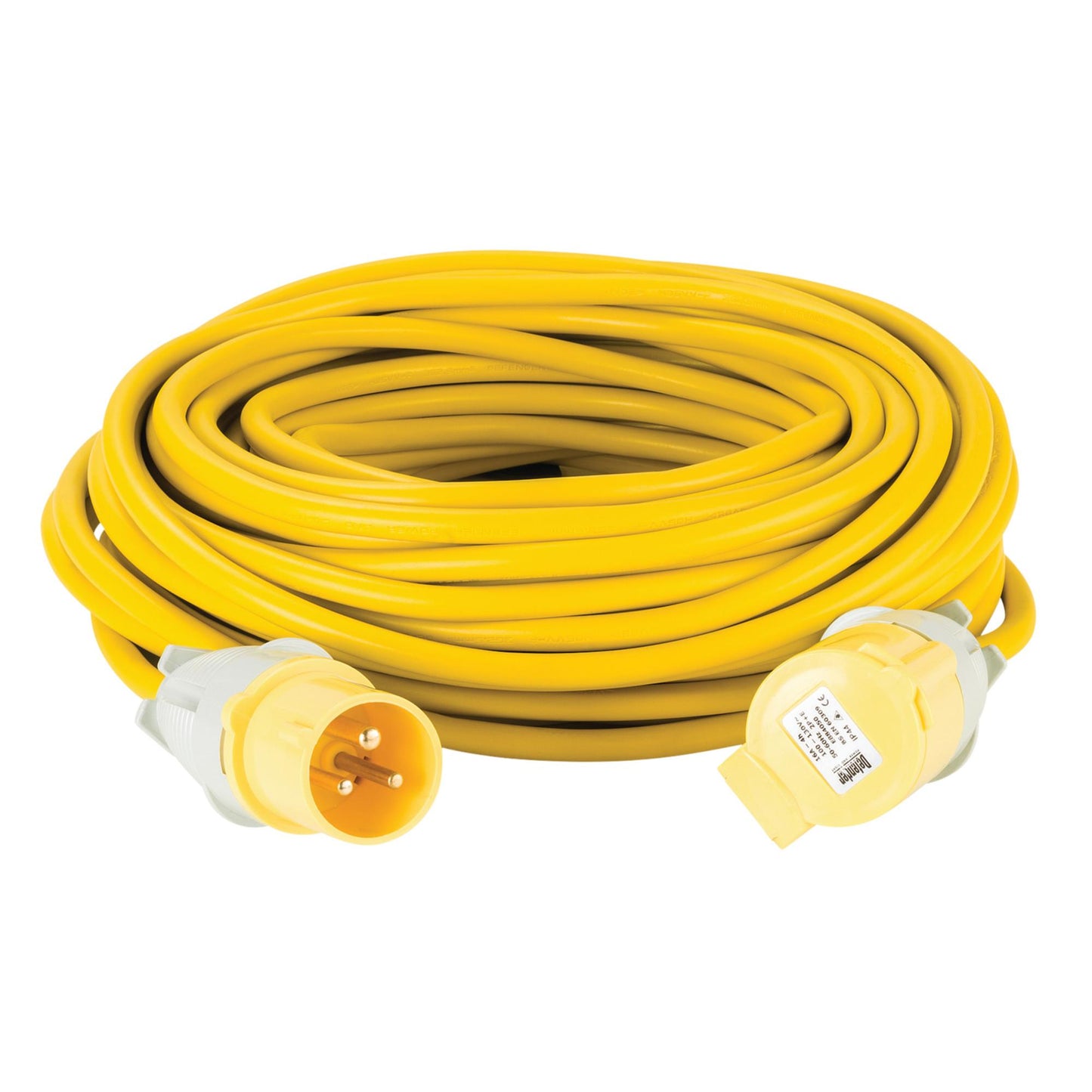Defender E85233 110V Extension Lead Yellow, 2.5mm², 16A, 25m