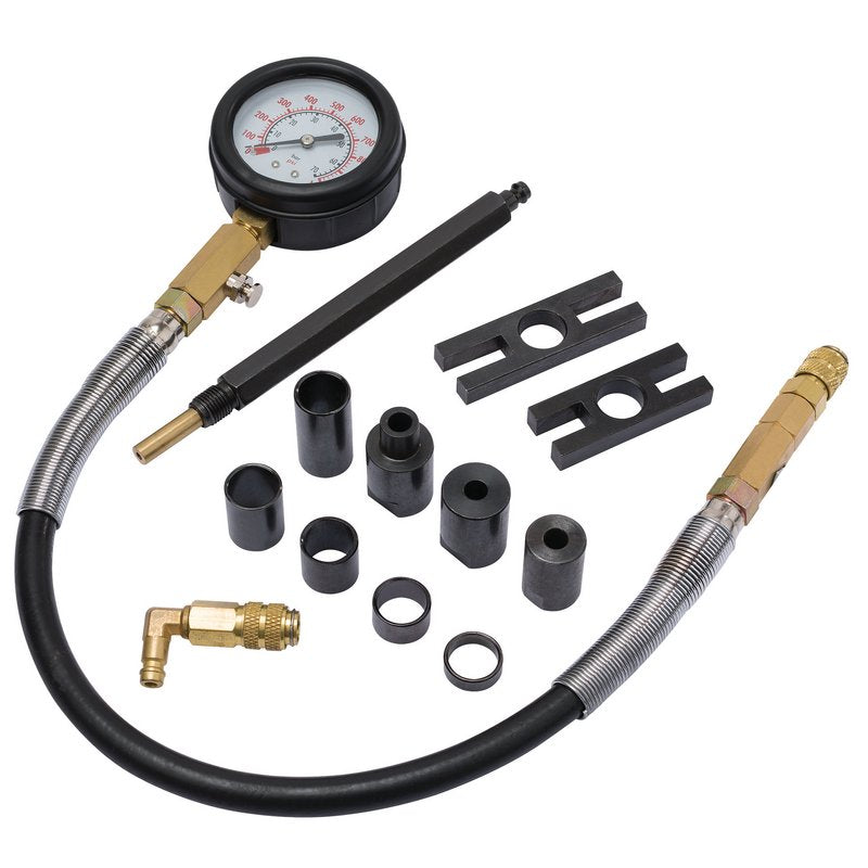 Draper Commercial Vehicle Diesel Compression Test Kit 13 Piece 0 - 1000psi 35877