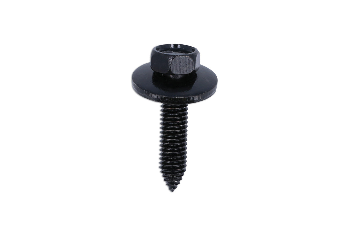 Connect Black Hex-Head Body Screw with Washer - for Vauxhall Opel 50pc 36423