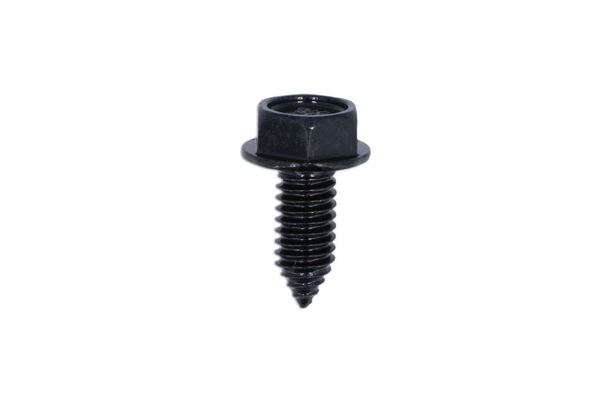 Connect Black Hex-Head Body Screw with Washer - Universal 50pc 36431
